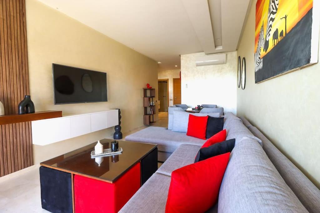 Cosy Appartemt Vue Sur Golf Et Montagne Marrakesh Ngoại thất bức ảnh